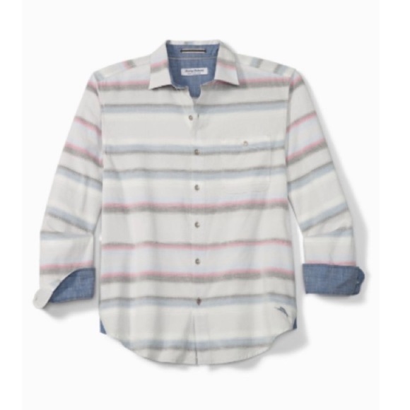 Tommy Bahama Coastline Cord Calistoga Ombre shirt - Picture 6 of 6